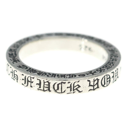 Chrome Hearts mm Spacer Fuckyou Ring Silver