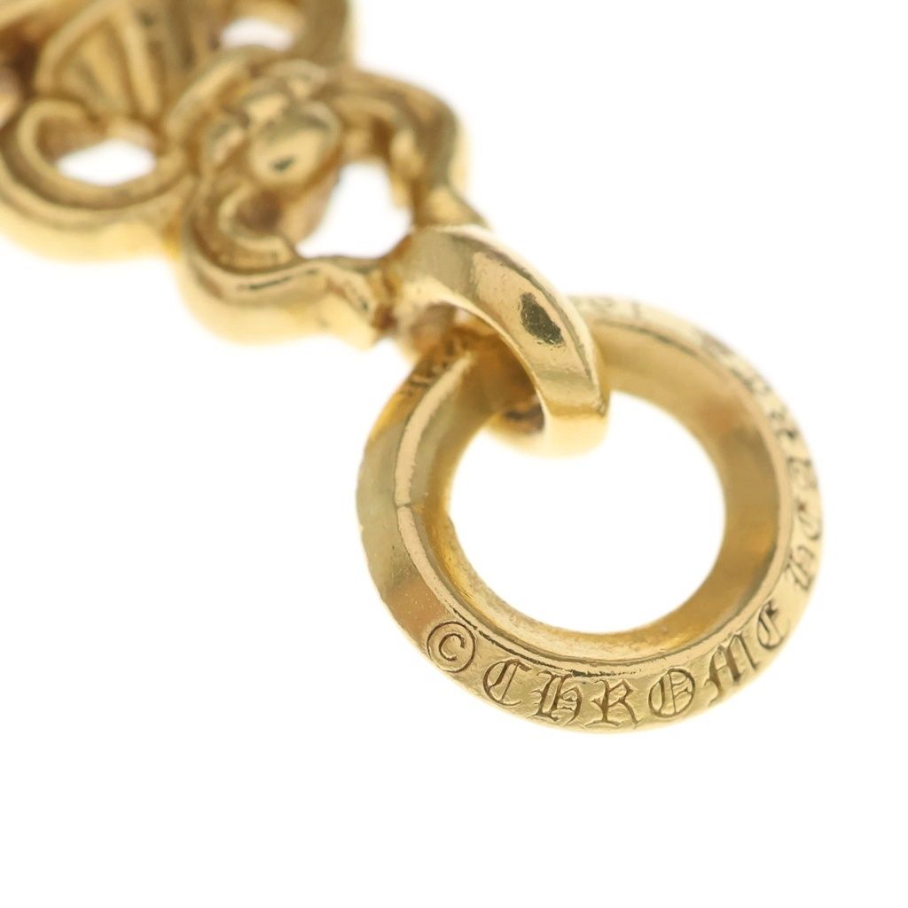 Chrome Hearts 22k 5 Dagger P Dia 5 Daga Charm Pave Diamond Pendant Top Gold — view 5