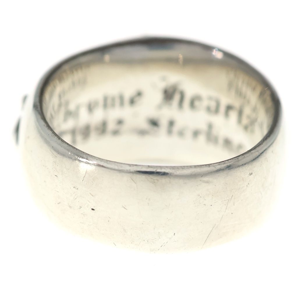 Chrome Hearts Flrl Crs Floral Cross Ring Silver — view 2