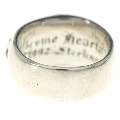 Chrome Hearts Flrl Crs Floral Cross Ring Silver — view 2