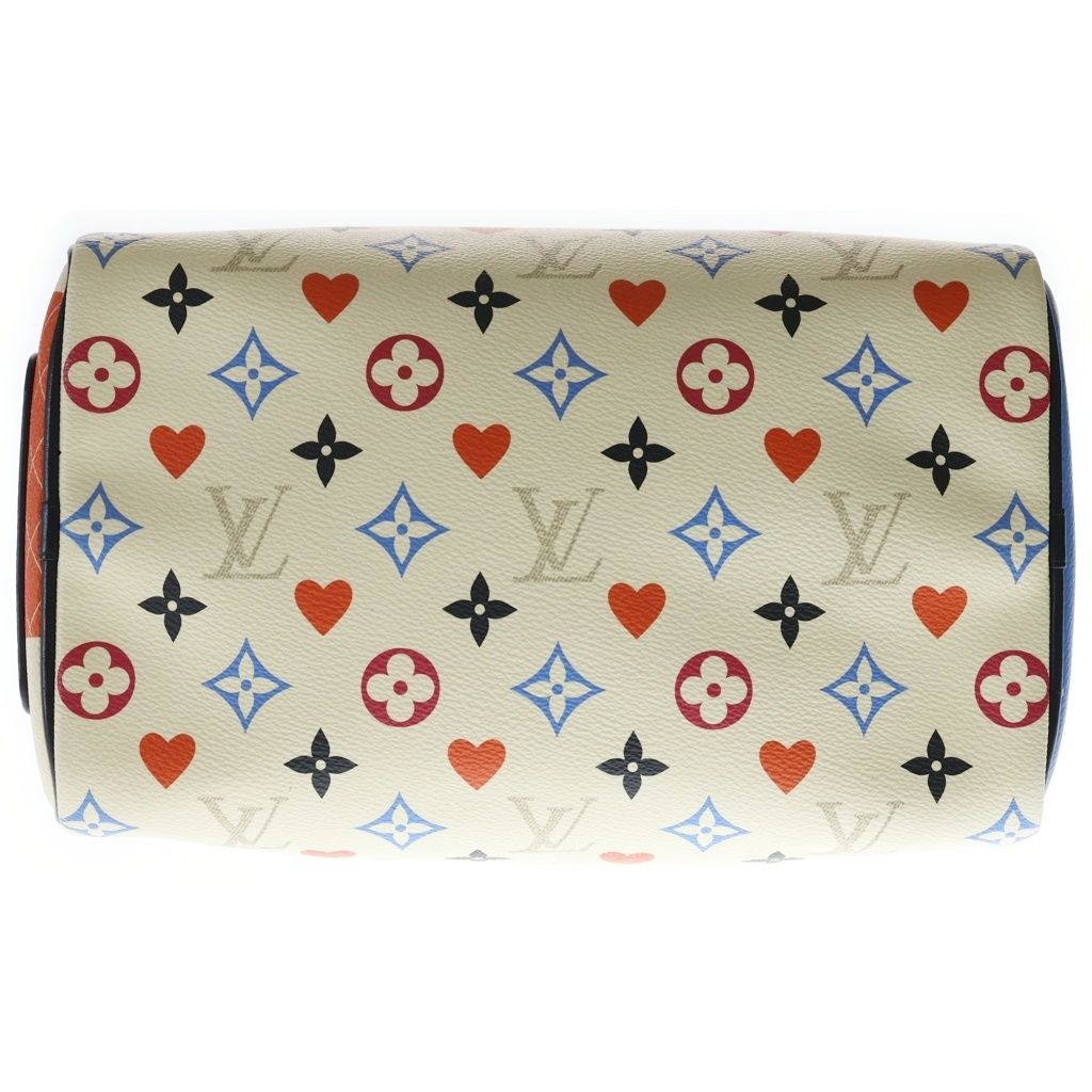 Louis Vuitton Monogram Game on Speedy Bandouliere 25 2-Way Shoulder Bag Black — view 5