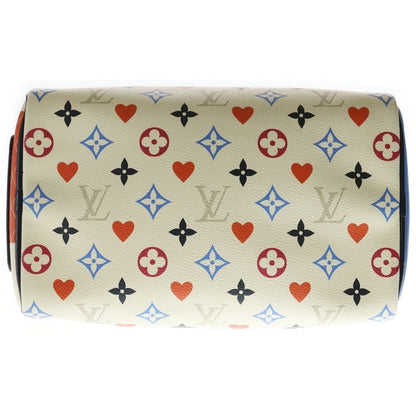 Louis Vuitton Monogram Game on Speedy Bandouliere 25 2-Way Shoulder Bag Black — view 5