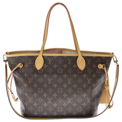 Louis Vuitton Monogram Neverfull Inside Out MM 2-Way Shoulder Bag Tote Brown — view 2