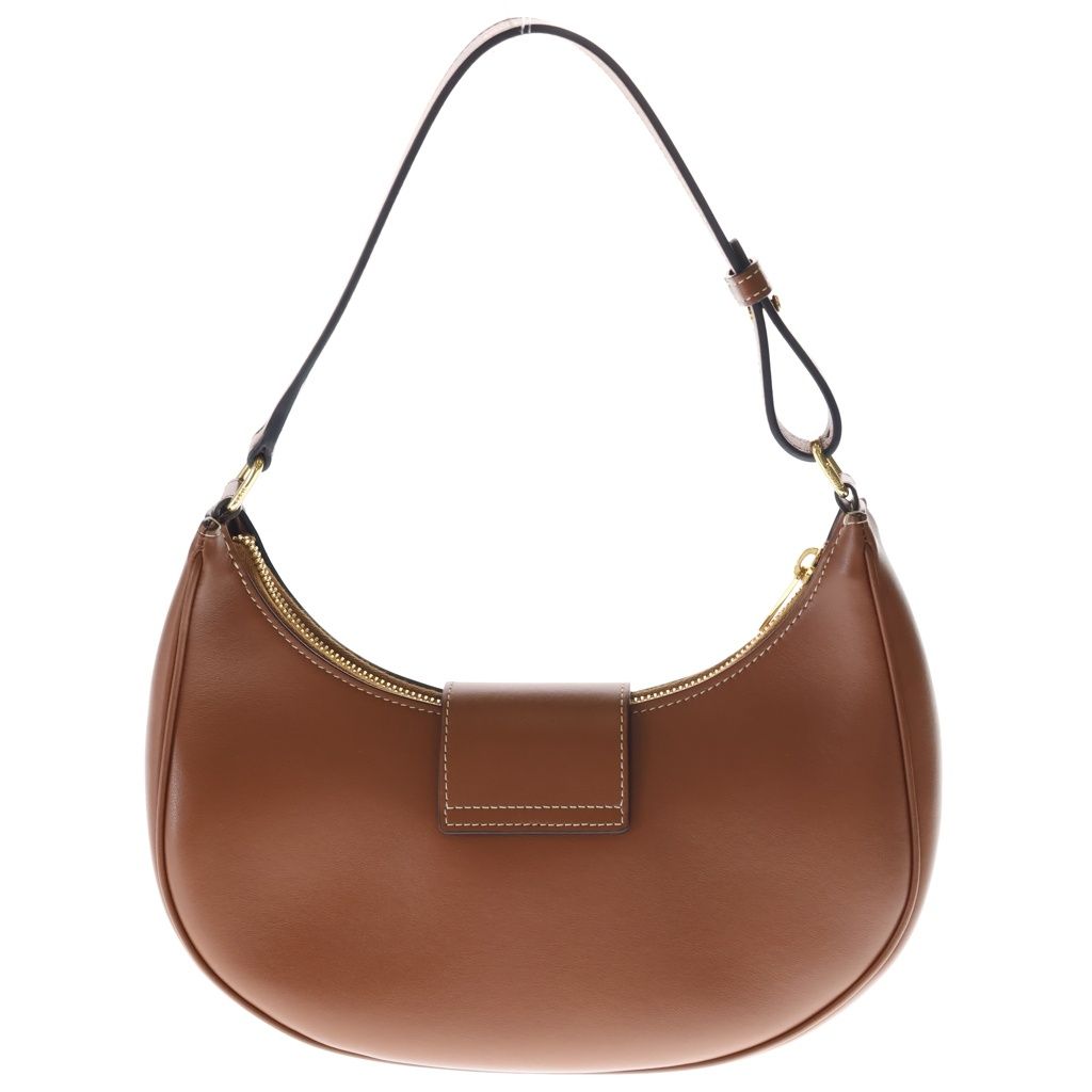 Celine Ava Triomphe Shoulder Bag Brown Leather — view 2