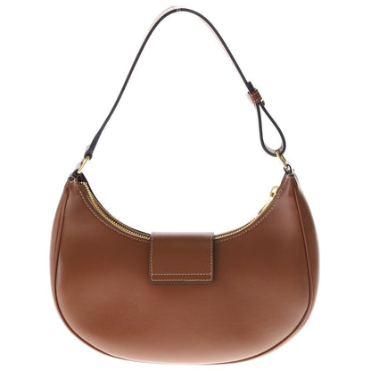 Celine Ava Triomphe Shoulder Bag Brown Leather — view 2