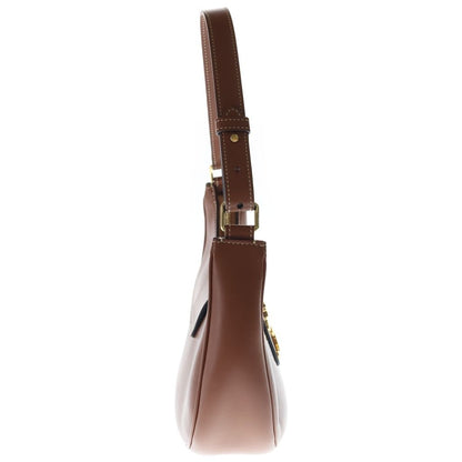 Celine Ava Triomphe Shoulder Bag Brown Leather — view 3