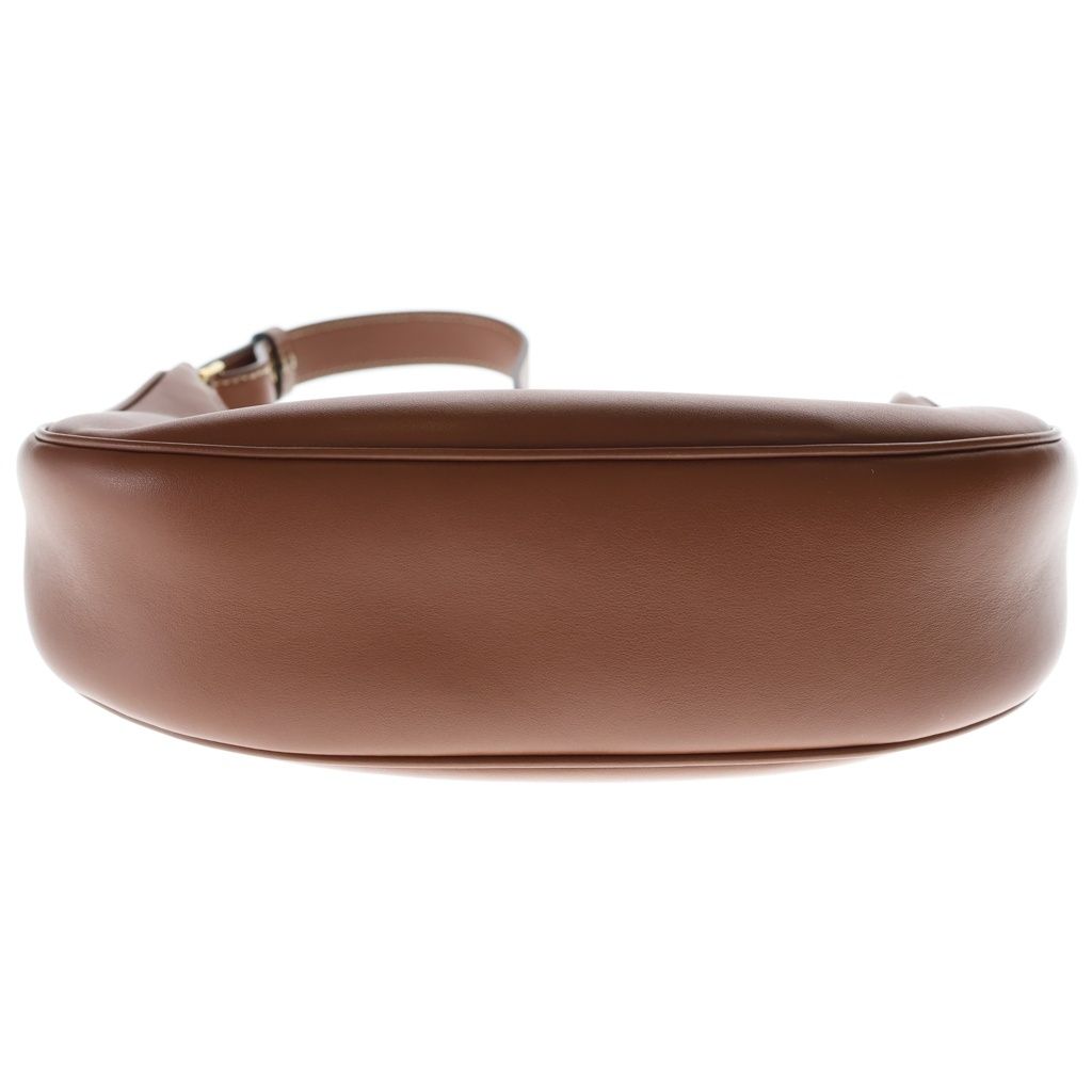 Celine Ava Triomphe Shoulder Bag Brown Leather — view 5