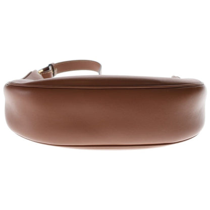 Celine Ava Triomphe Shoulder Bag Brown Leather — view 5