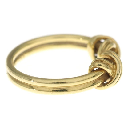 Tiffany & Co Double Signature Cross Ring Gold — view 3