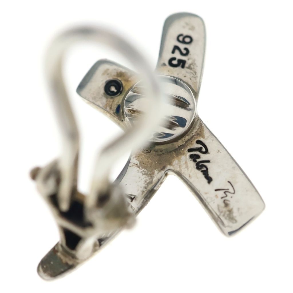 Tiffany & Co Graffiti Kiss Paloma Picasso Earrings Silver — view 5