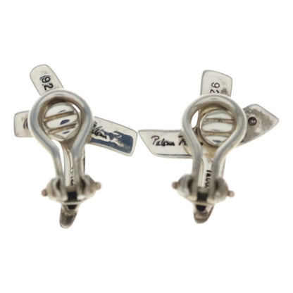 Tiffany & Co Graffiti Kiss Paloma Picasso Earrings Silver — view 2