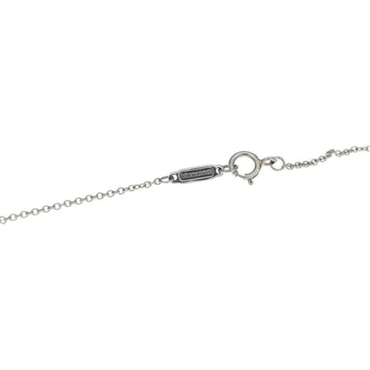 Tiffany & Co Cles Diamond Necklace Pendant Chain Silver — view 5