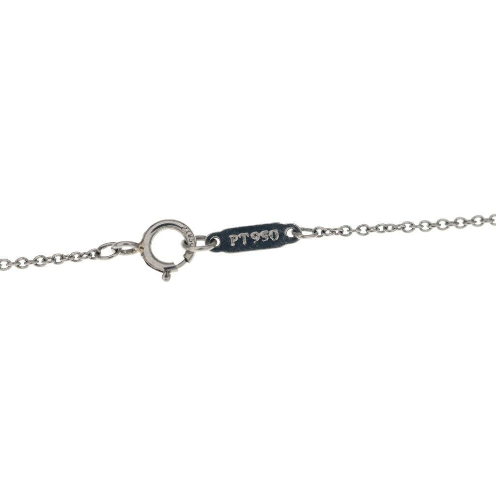 Tiffany & Co Cles Diamond Necklace Pendant Chain Silver — view 6