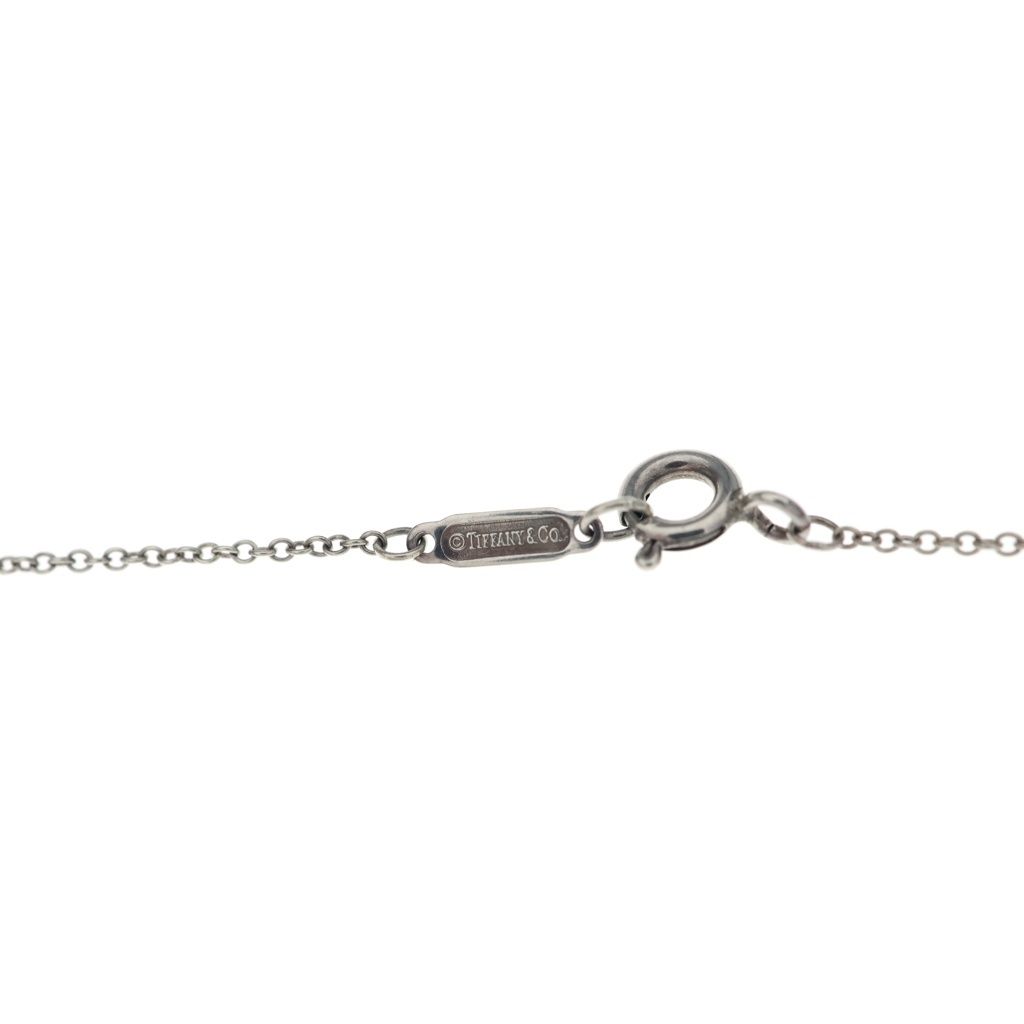 Tiffany & Co Double Heart Necklace Pendant Chain Silver Gold — view 5