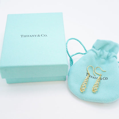 Tiffany & Co Earrings Ruche Drop 18k Yellow Gold — view 6