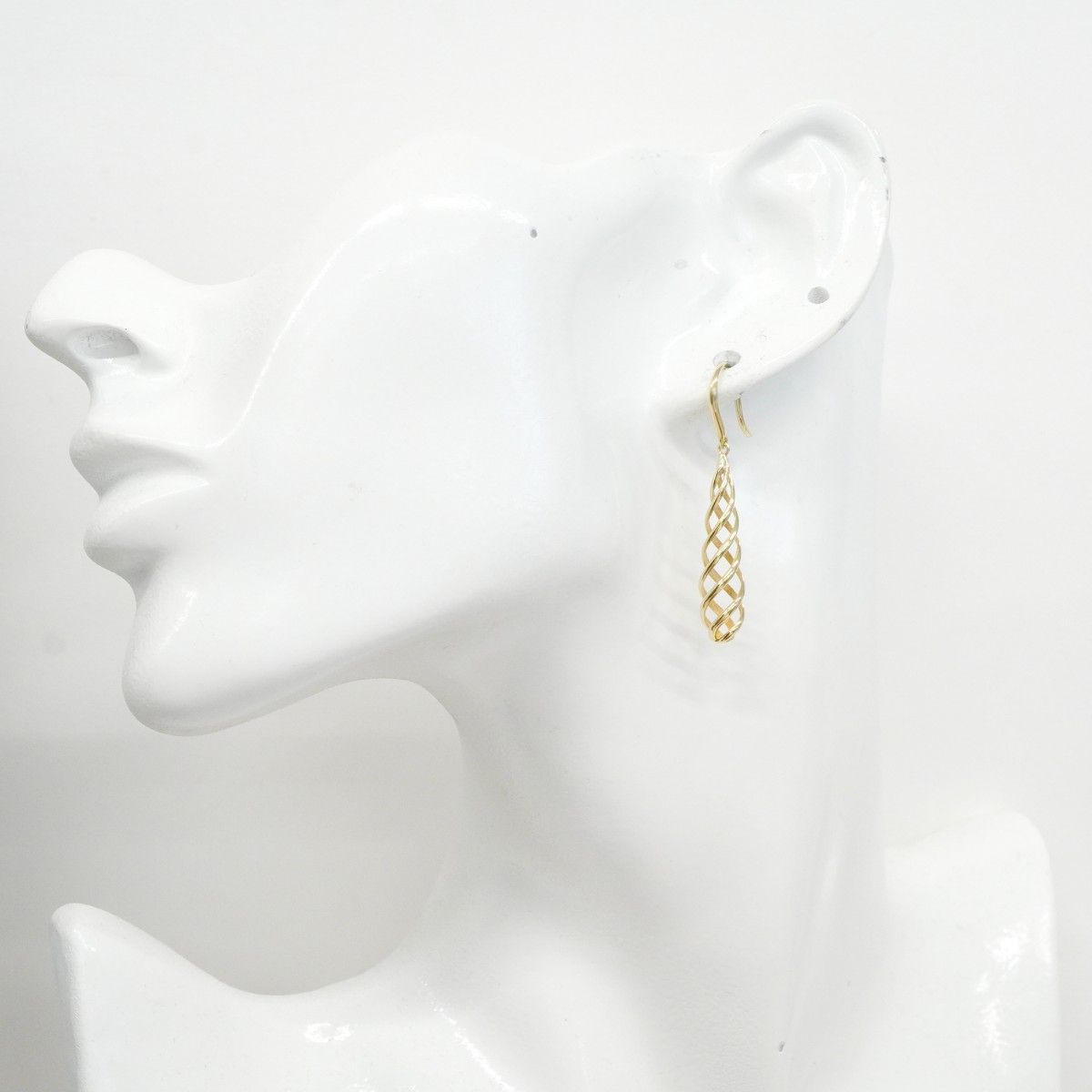 Tiffany & Co Earrings Ruche Drop 18k Yellow Gold — view 5