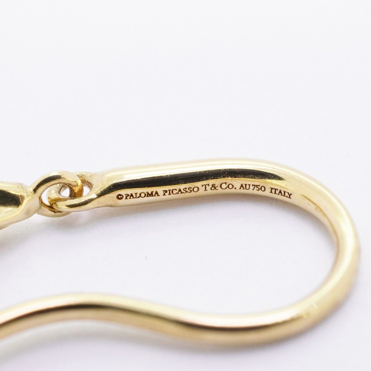 Tiffany & Co Earrings Ruche Drop 18k Yellow Gold — view 4