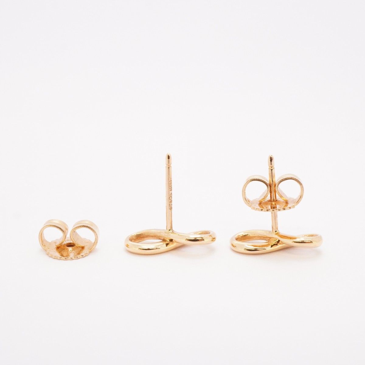 Tiffany & Co Earrings Infinity 18k Pink Gold — view 3