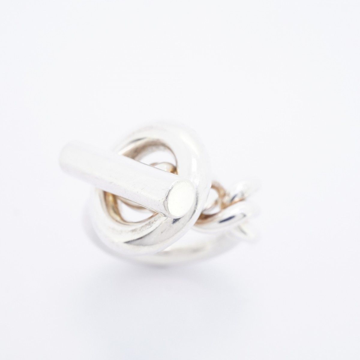 Hermes Ring Croisette 925 Sterling Silver — view 2