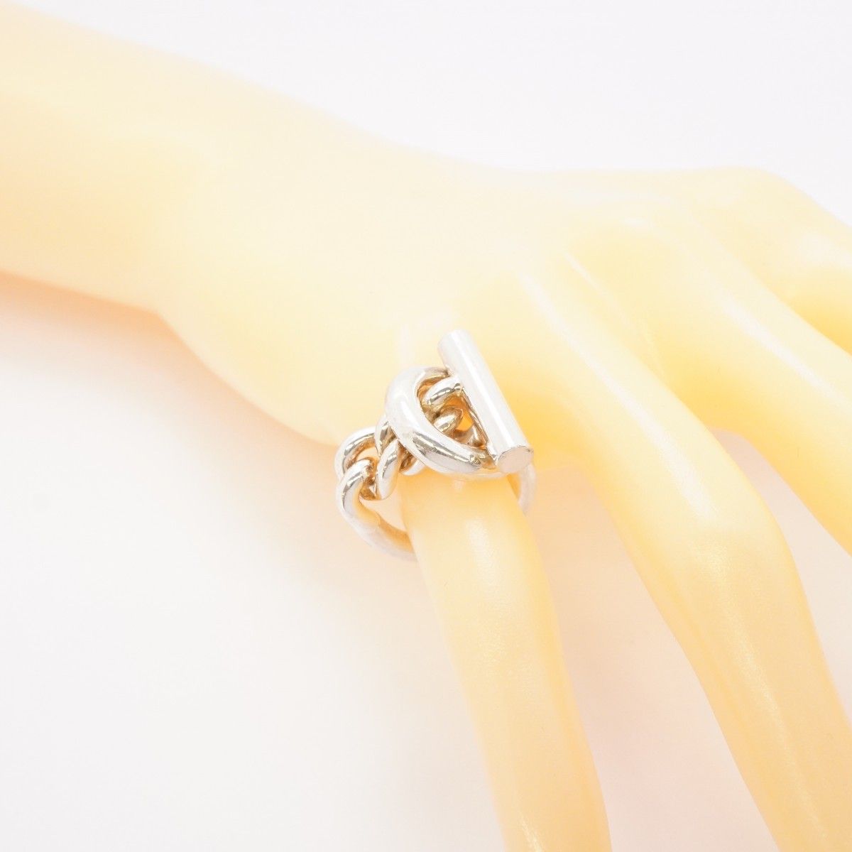 Hermes Ring Croisette 925 Sterling Silver — view 7