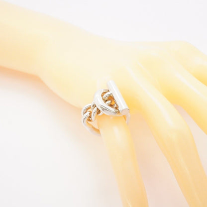 Hermes Ring Croisette 925 Sterling Silver — view 7