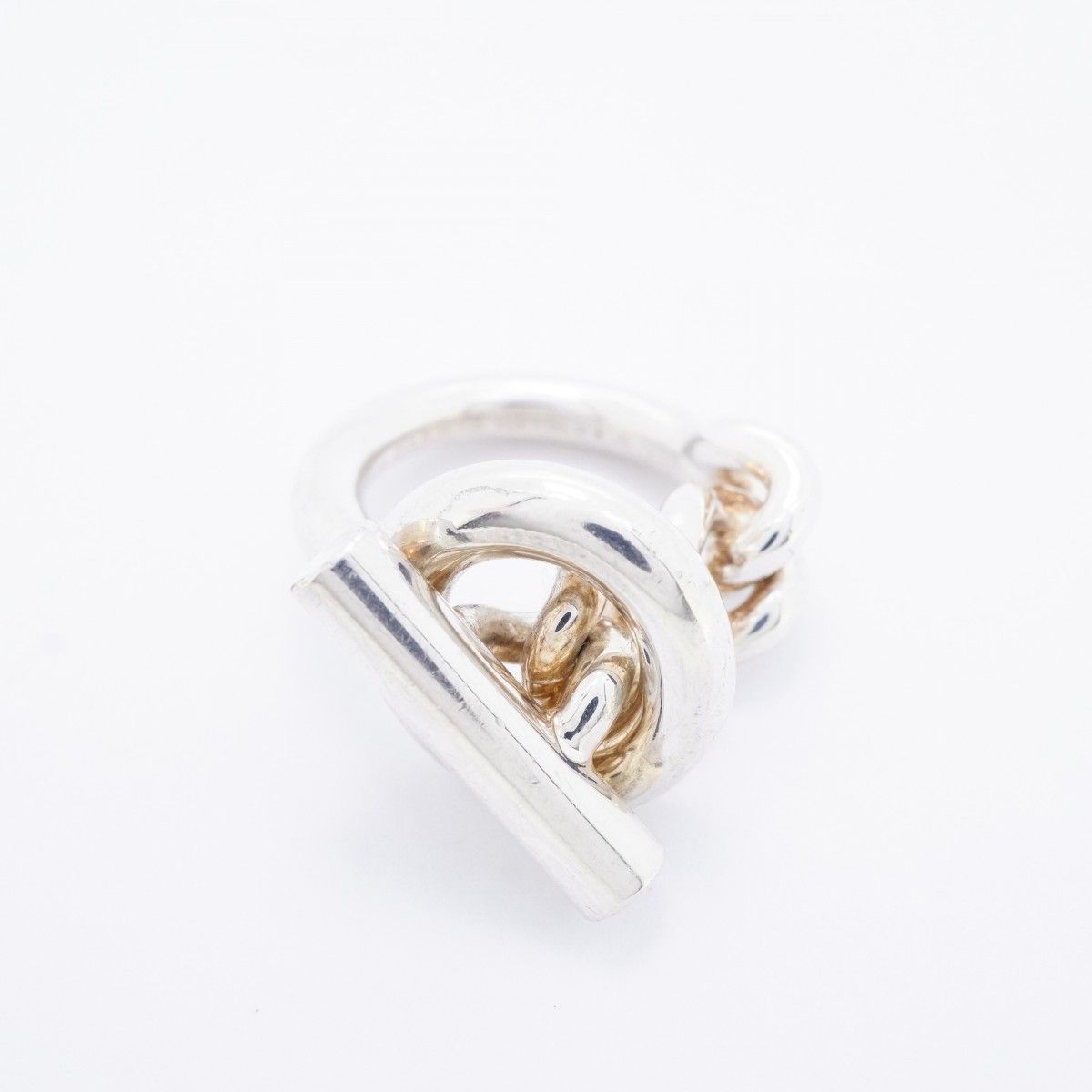 Hermes Ring Croisette 925 Sterling Silver — view 3