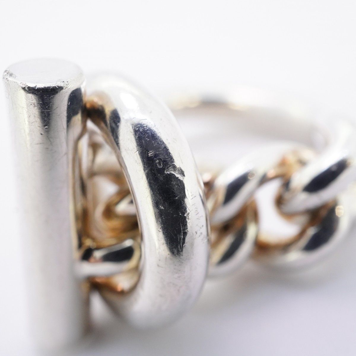 Hermes Ring Croisette 925 Sterling Silver — view 8