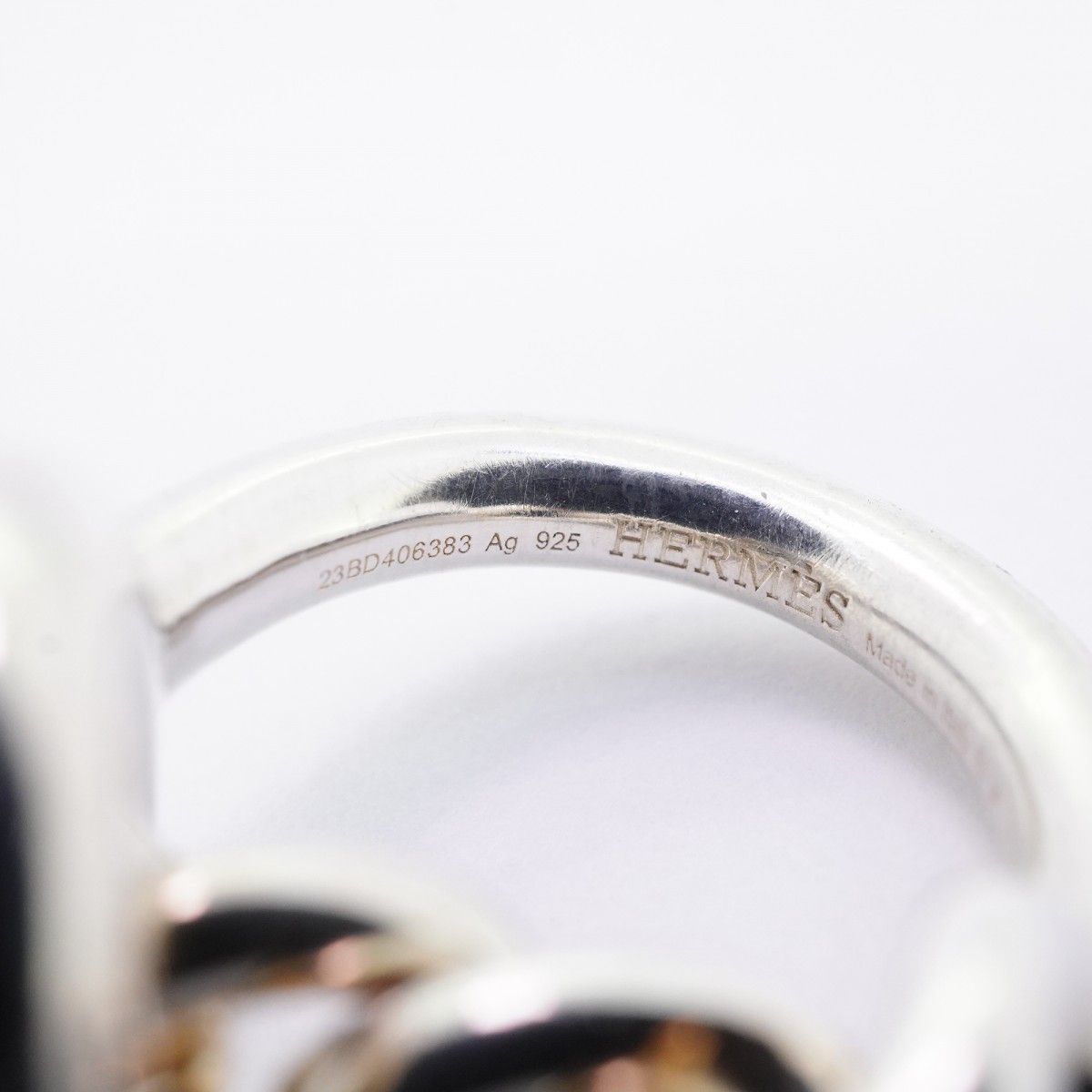 Hermes Ring Croisette 925 Sterling Silver — view 4