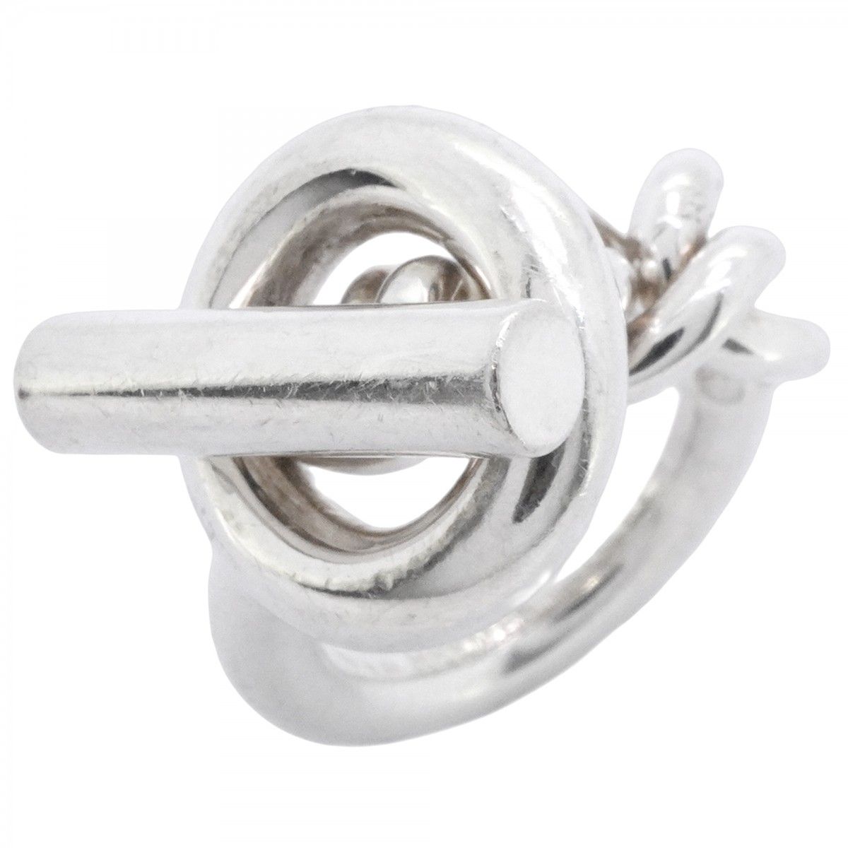 Hermes Ring Croisette 925 Sterling Silver