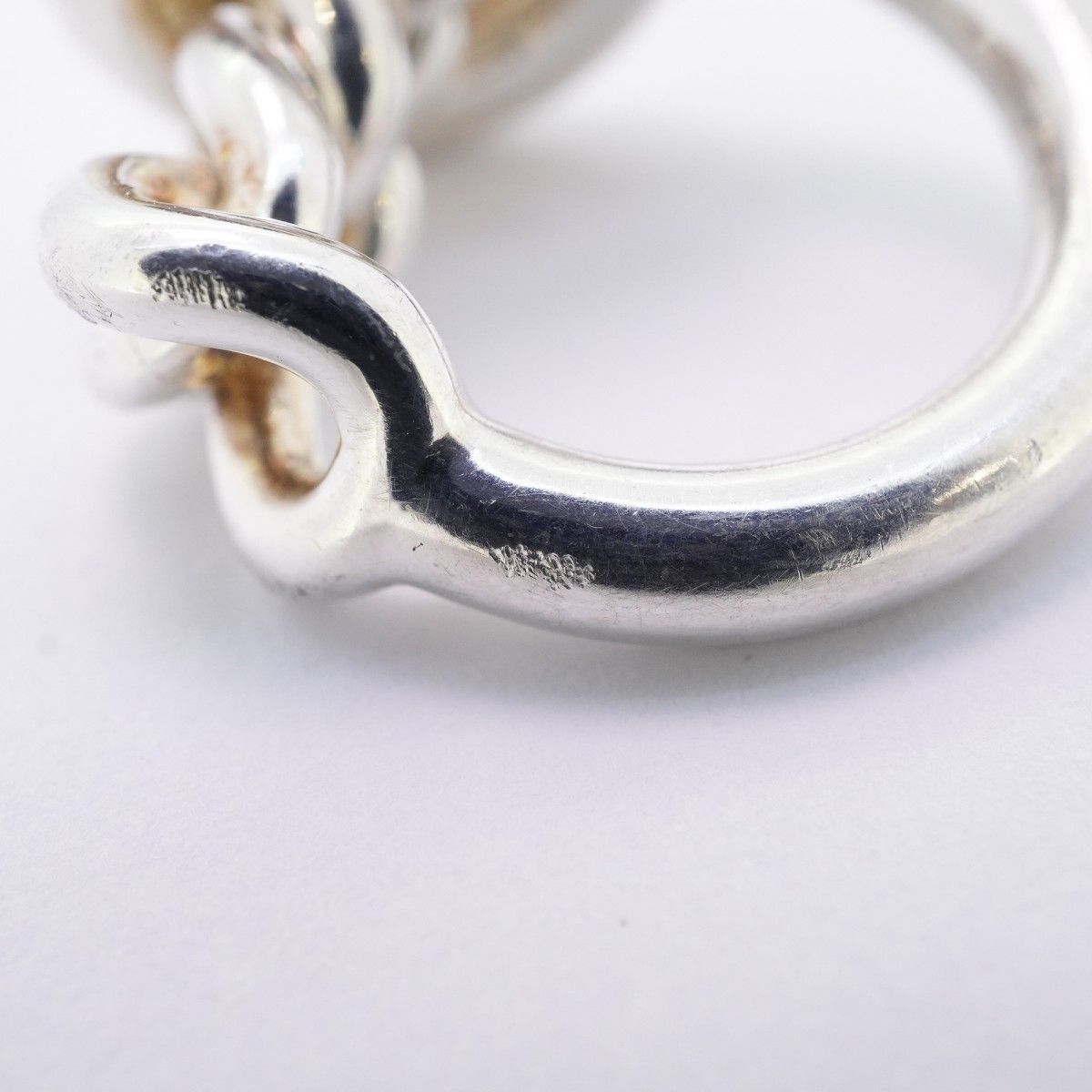 Hermes Ring Croisette 925 Sterling Silver — view 9