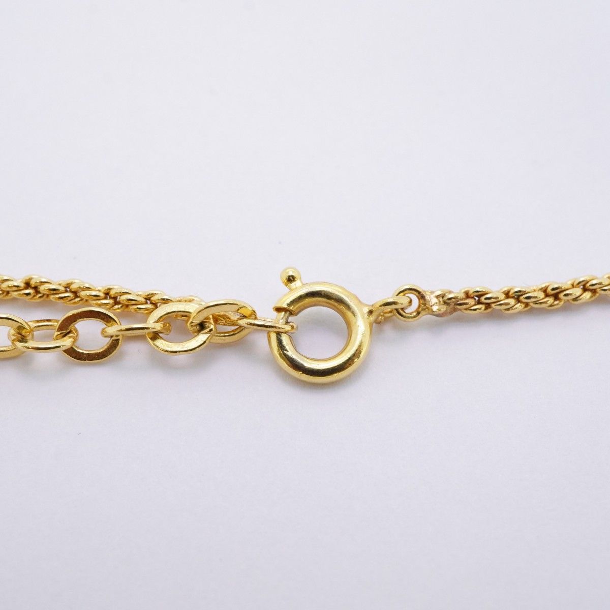 Dior Necklace CD Logo Gold Plated — view 4