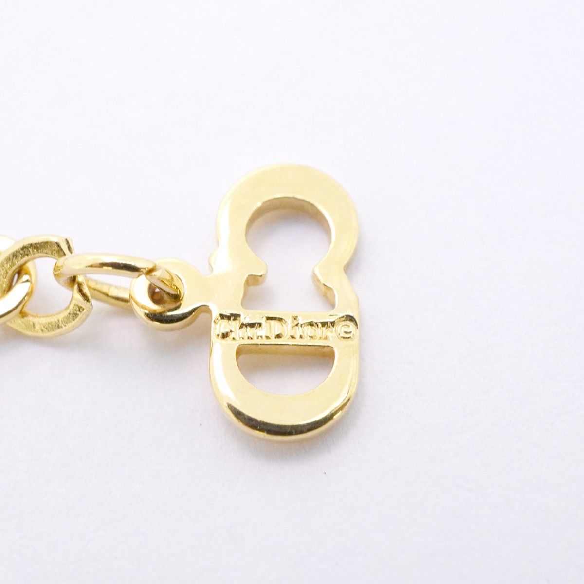 Dior Necklace CD Logo Gold Plated — view 5