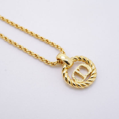 Dior Necklace CD Logo Gold Plated — view 2