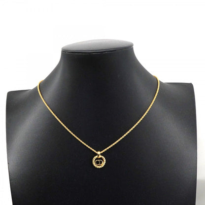 Dior Necklace CD Logo Gold Plated — view 6