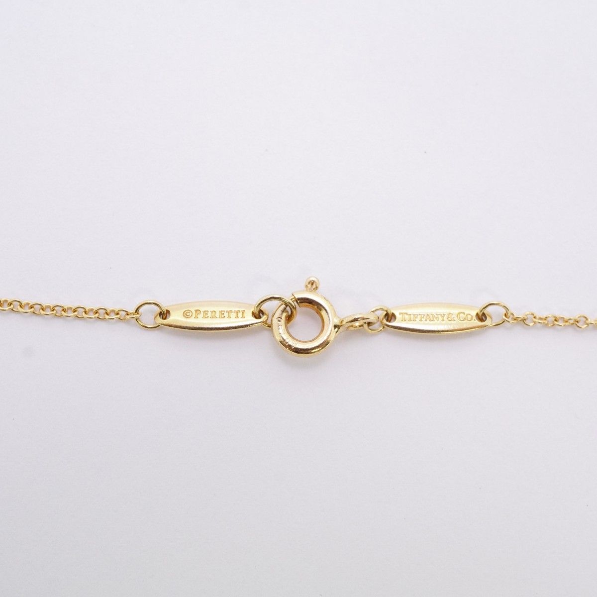 Tiffany & Co Necklace by the Yard 18k Yellow Gold Diamond — view 4