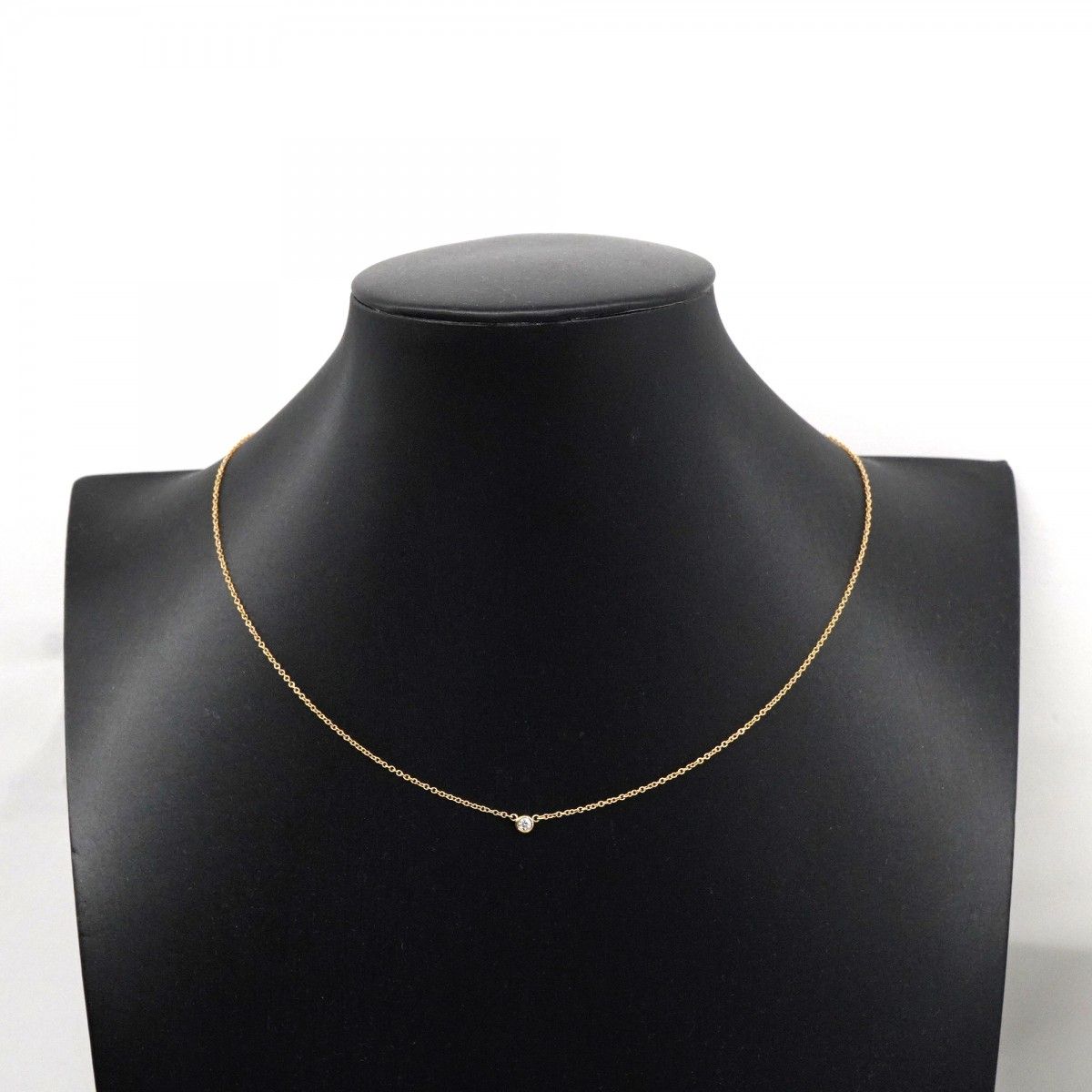 Tiffany & Co Necklace by the Yard 18k Yellow Gold Diamond — view 6