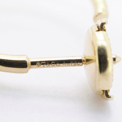 Tiffany & Co Earrings Knot Hoop 18k Yellow Gold Diamond — view 5