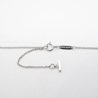 Tiffany & Co Necklace T Smile Mini 18k White Gold Diamond — view 4