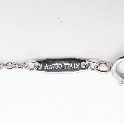 Tiffany & Co Necklace T Smile Mini 18k White Gold Diamond — view 6