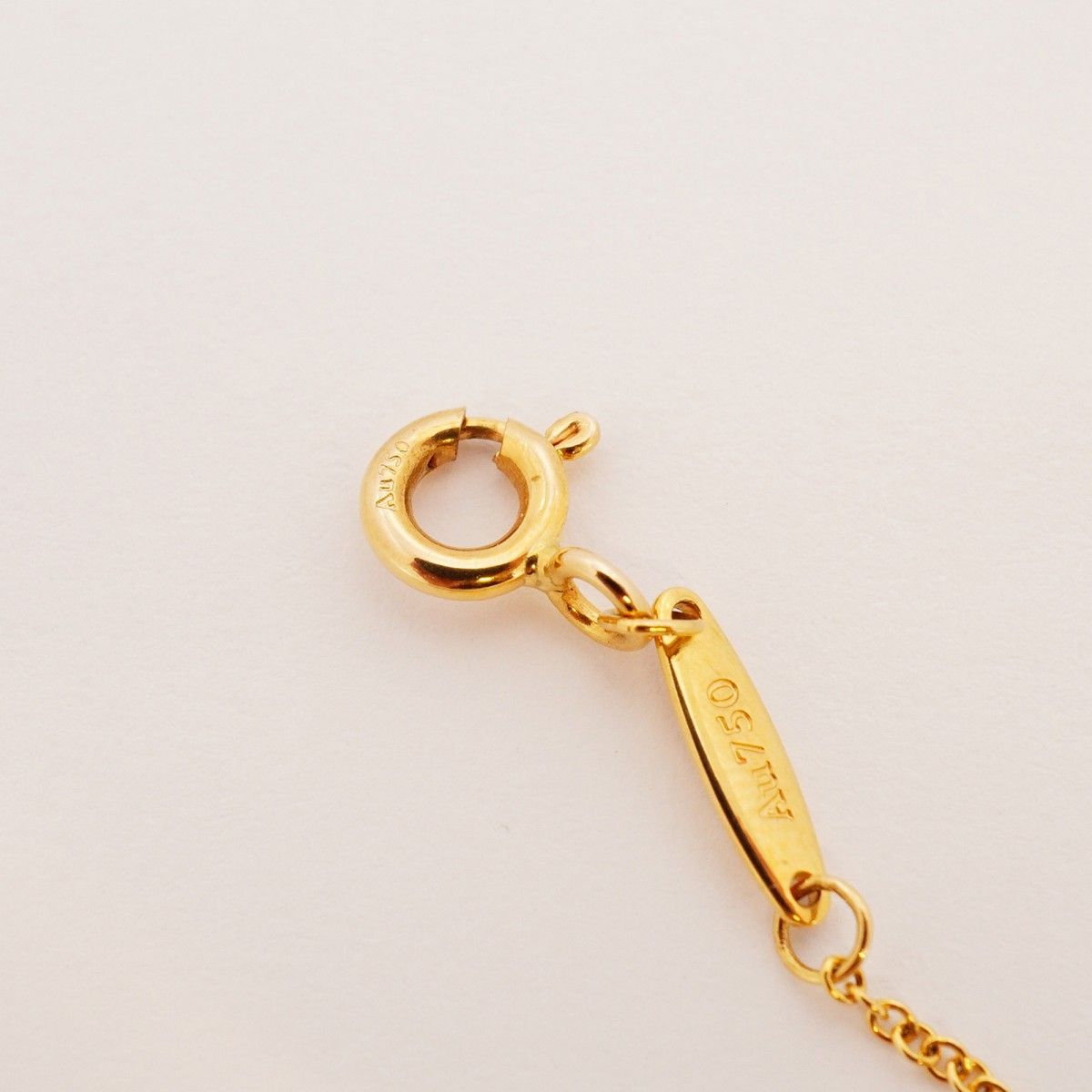 Tiffany & Co Necklace by the Yard 18k Yellow Gold Diamond — view 6