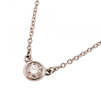 Tiffany & Co Necklace by the Yard Platinum Diamond
