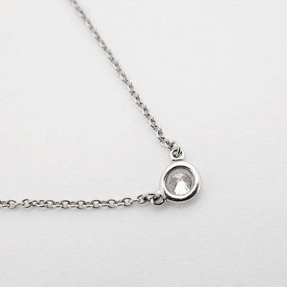 Tiffany & Co Necklace by the Yard Platinum Diamond — view 2