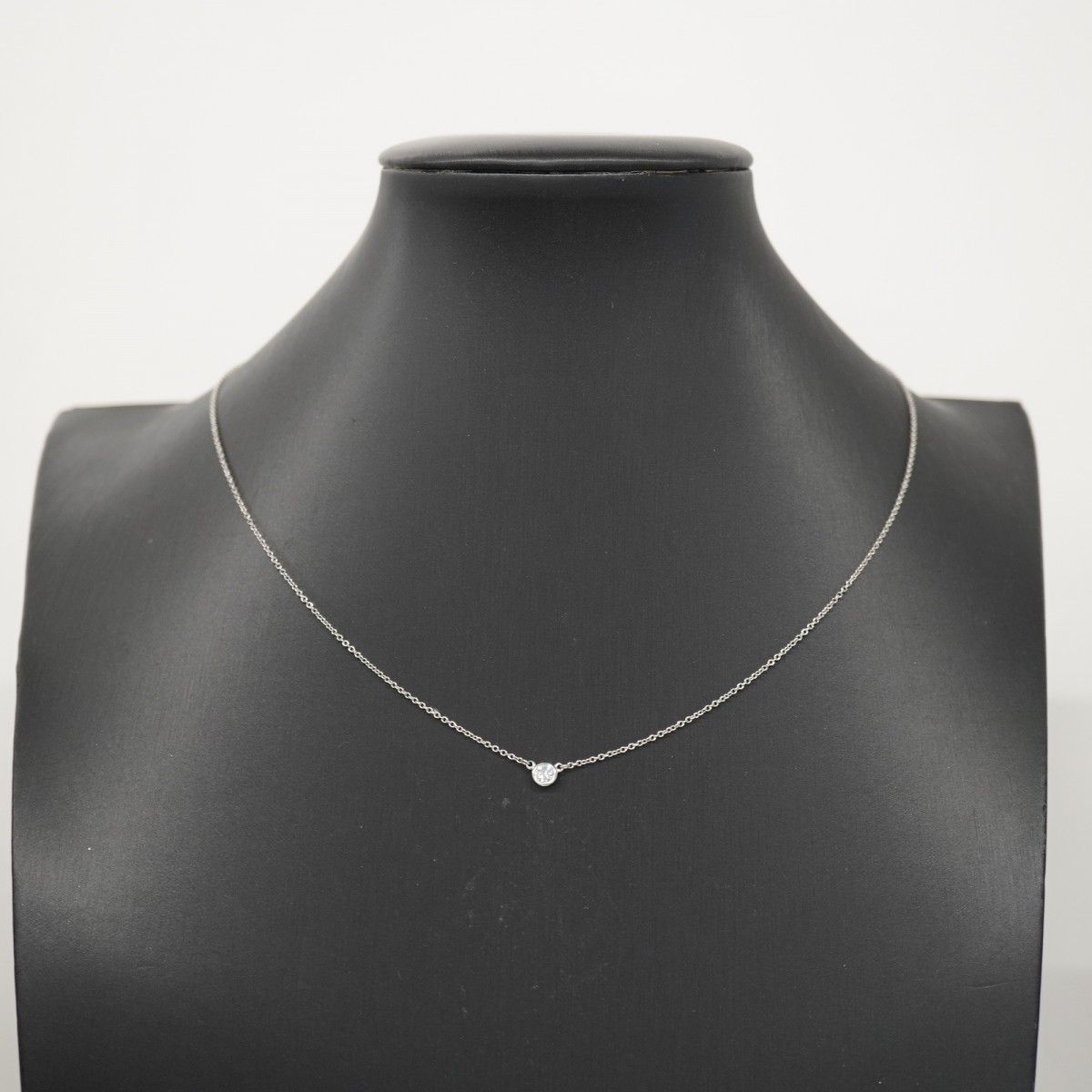 Tiffany & Co Necklace by the Yard Platinum Diamond — view 7