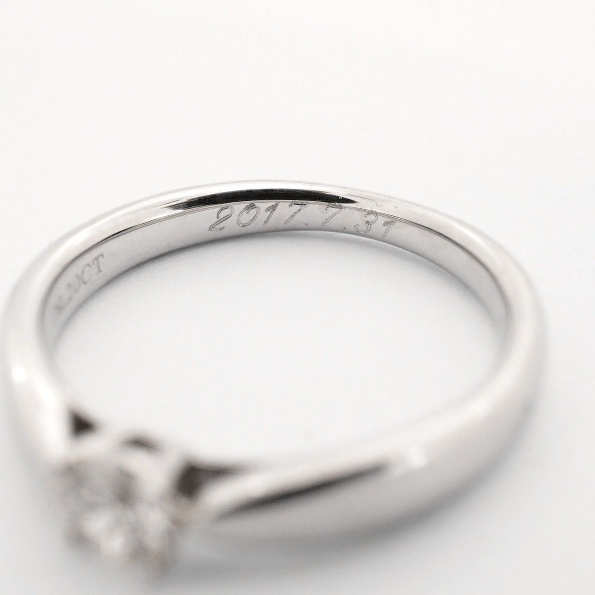 Tiffany & Co Ring Harmony Platinum Diamond — view 6