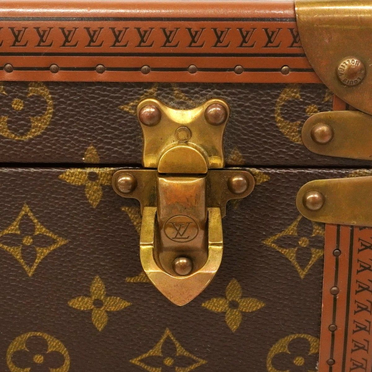Louis Vuitton Trunk Case Monogram Super President Brown — view 9