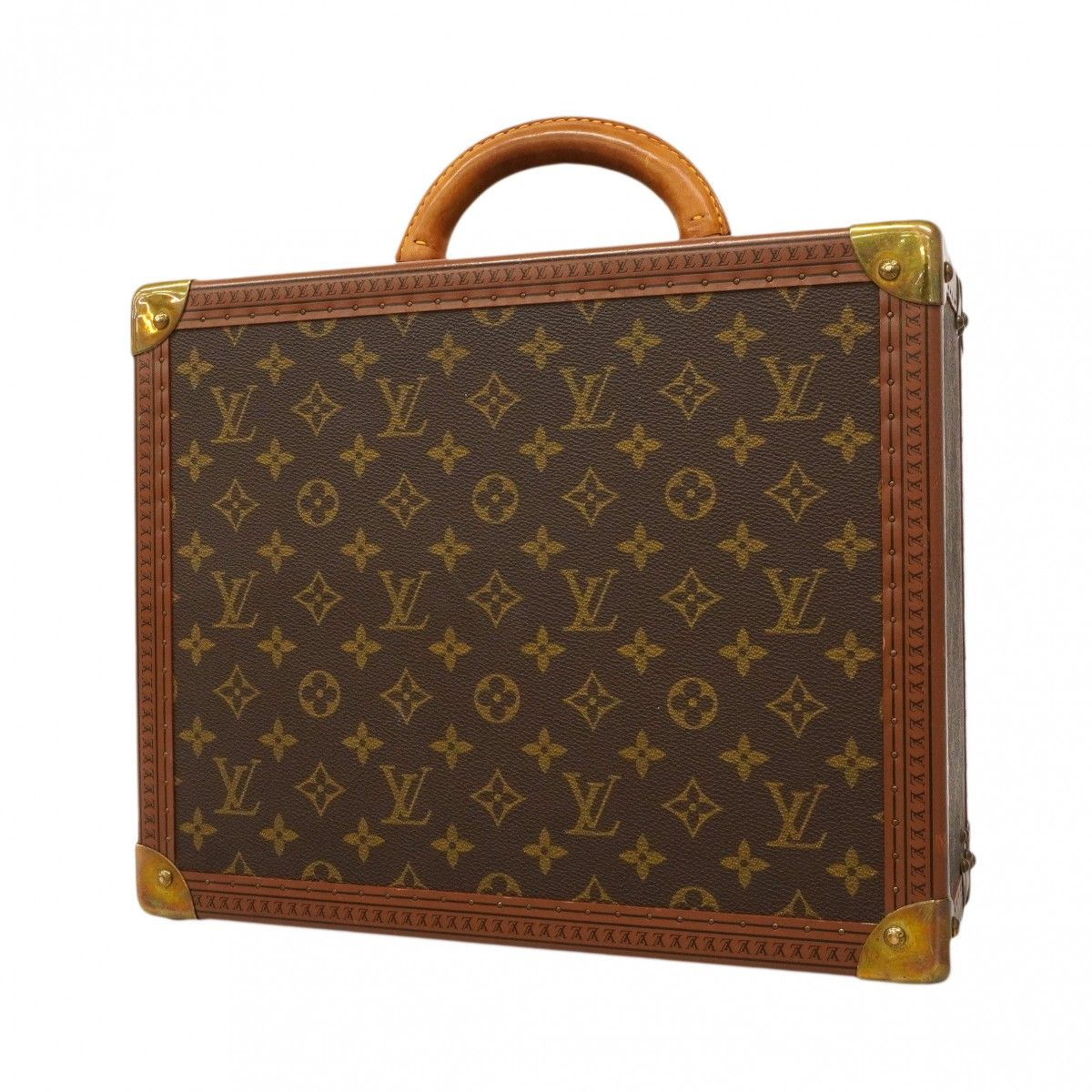 Louis Vuitton Attache Case Monogram Coteville 35 Brown Shoulder Bag