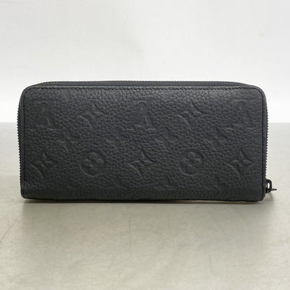 Louis Vuitton Wallet Monogram Taurillon Zippy Horizontal Black — view 5