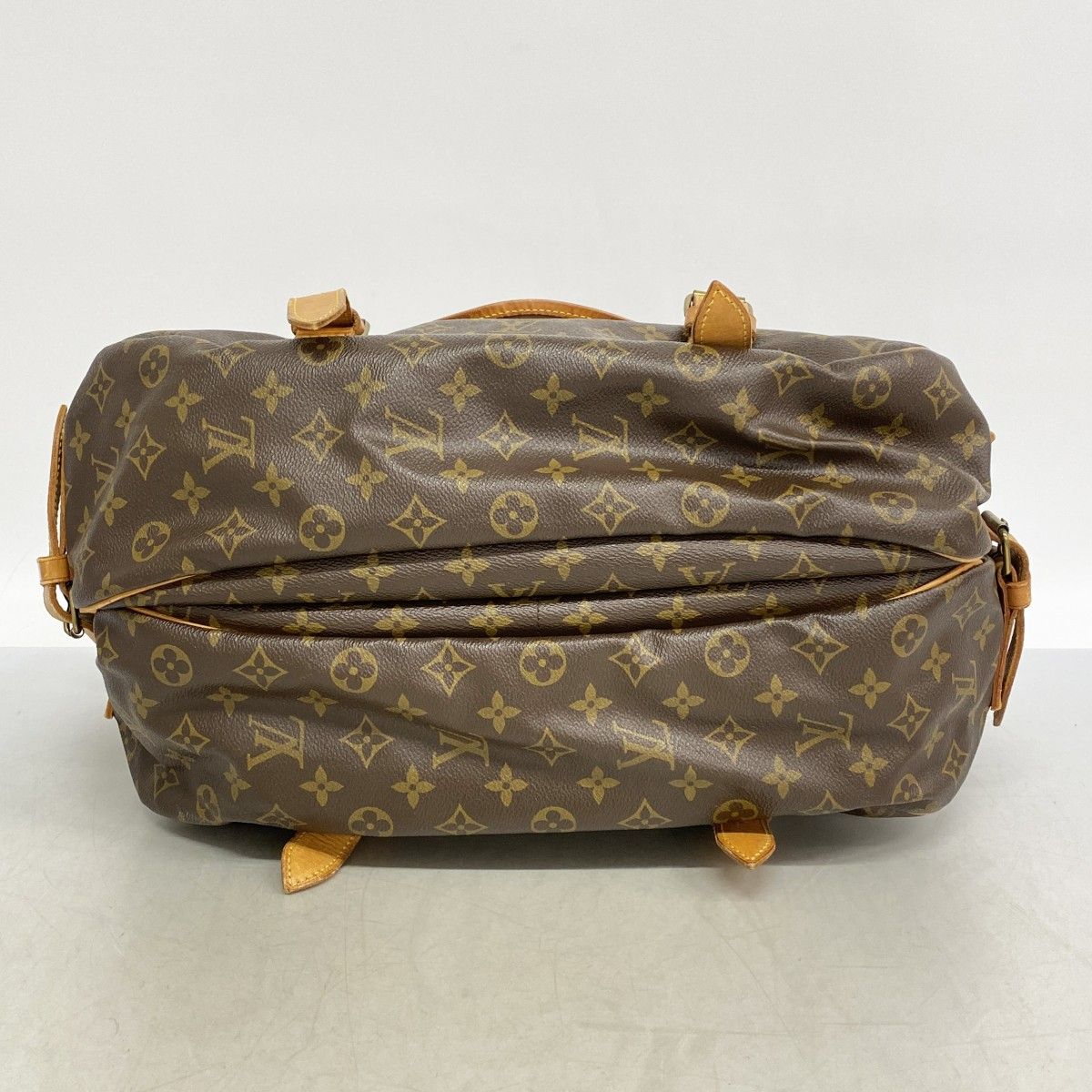 Louis Vuitton Shoulder Bag Monogram Saumur 43 Brown — view 3