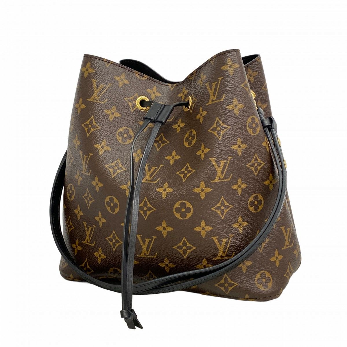 Louis Vuitton Shoulder Bag Monogram Neo Noir Brown