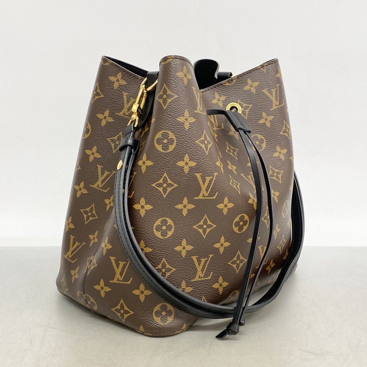 Louis Vuitton Shoulder Bag Monogram Neo Noir Brown — view 2
